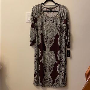Paisley Pattern Dress
